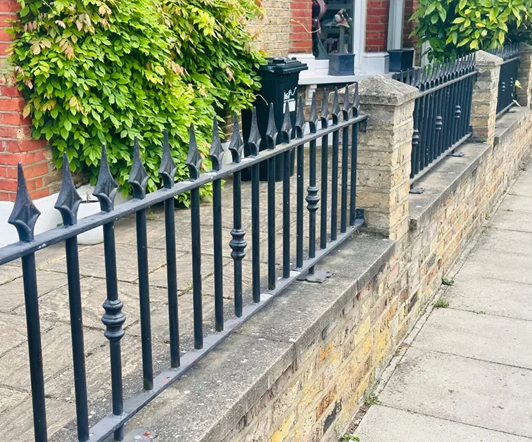 Inspirational metal fence panels